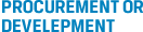 OPC - PROCUREMENT OR DEVELOPMENT